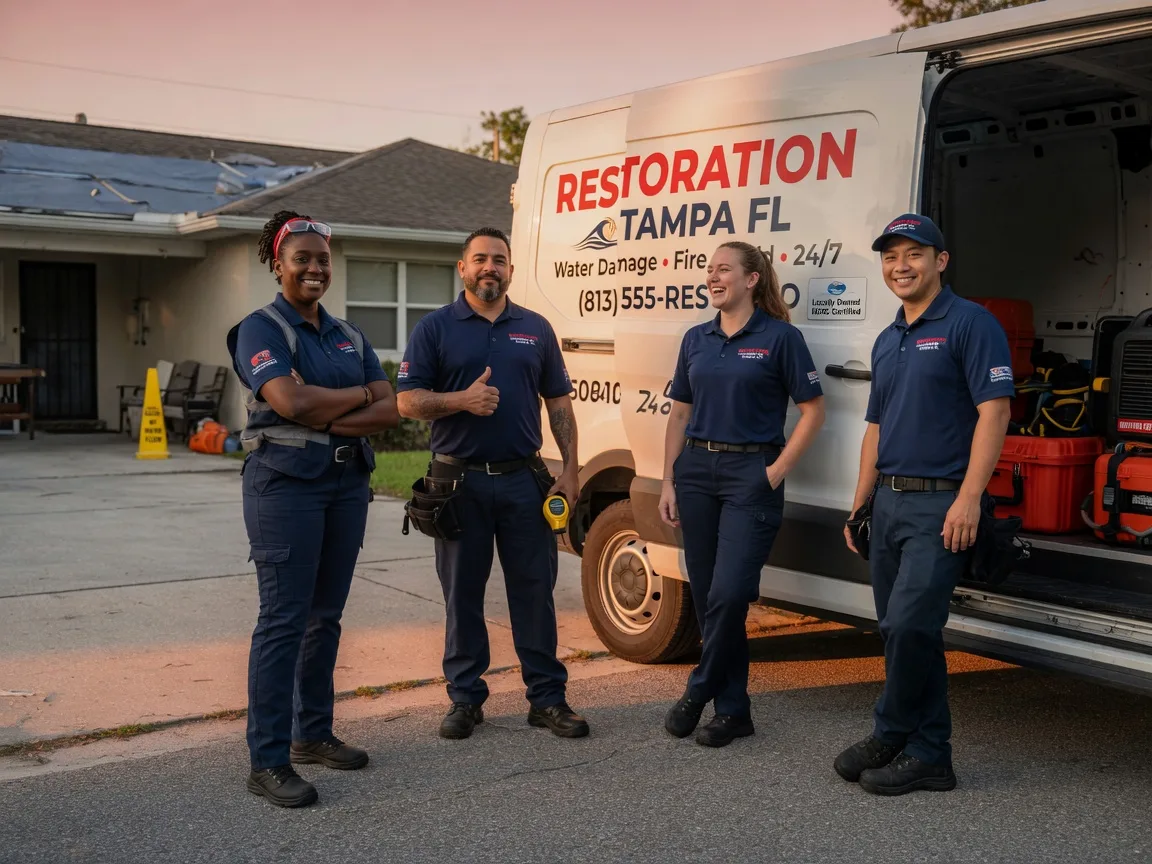Water Damage Restoration company in West Burlington, IA