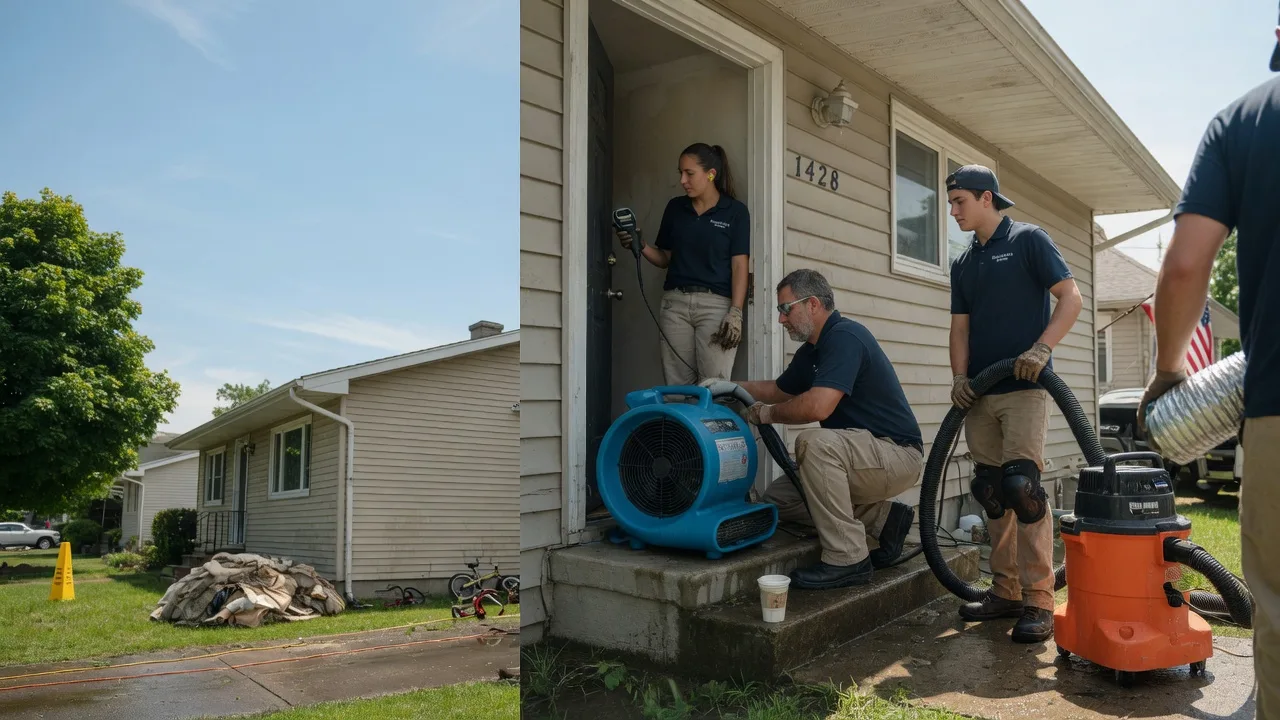 Water Damage Restoration in West Burlington, IA near me